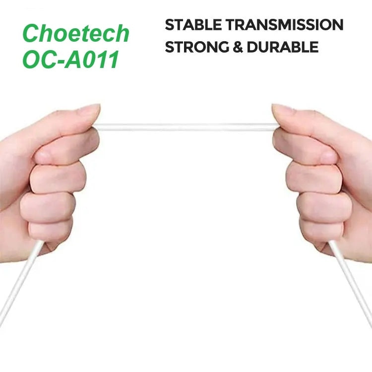 Choetech OC-A011 USB-C In-Ear Headphones 1.2m - White