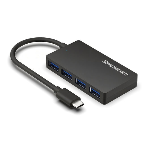 Simplecom CH350 SuperSpeed USB-C to 4-Port USB-A Hub USB 3.2 Gen1