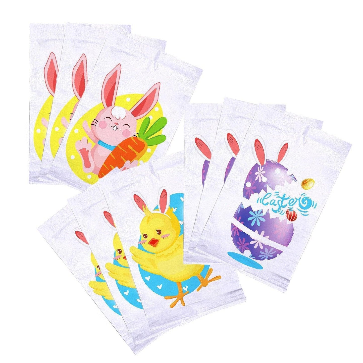 Jumping Sack Race Bags 5pcs Set for Outdoor Garden Party Family Group Activity Game - Rabbit