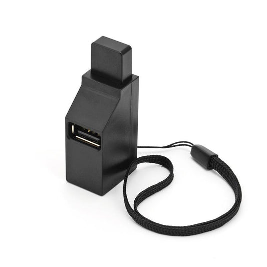 Compact 3-Port Usb Hub With Lanyard