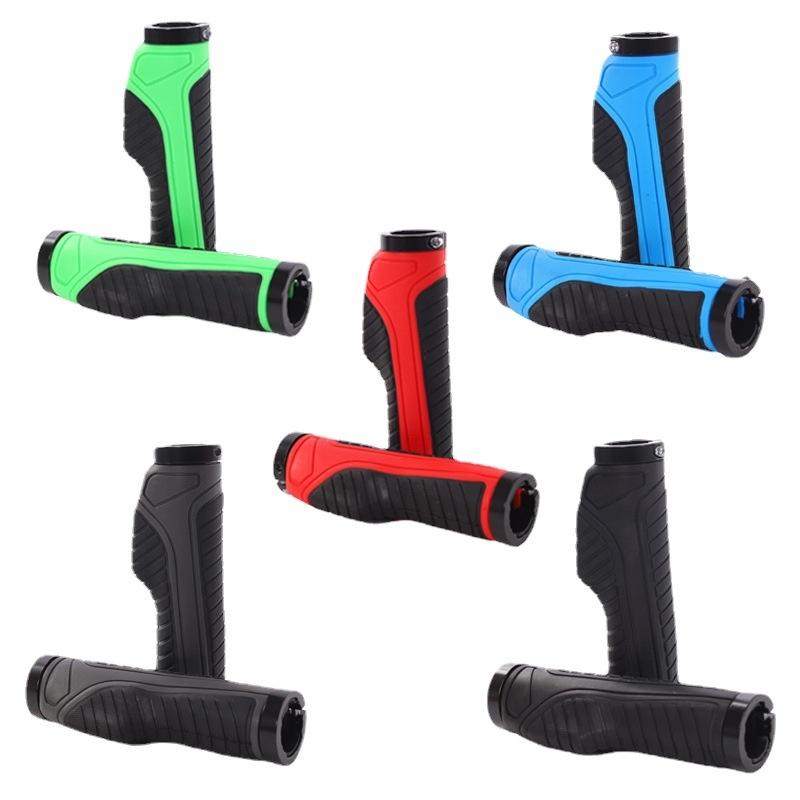 A Pair Of Anti-Slip Bike Handlebar Grips - Blue