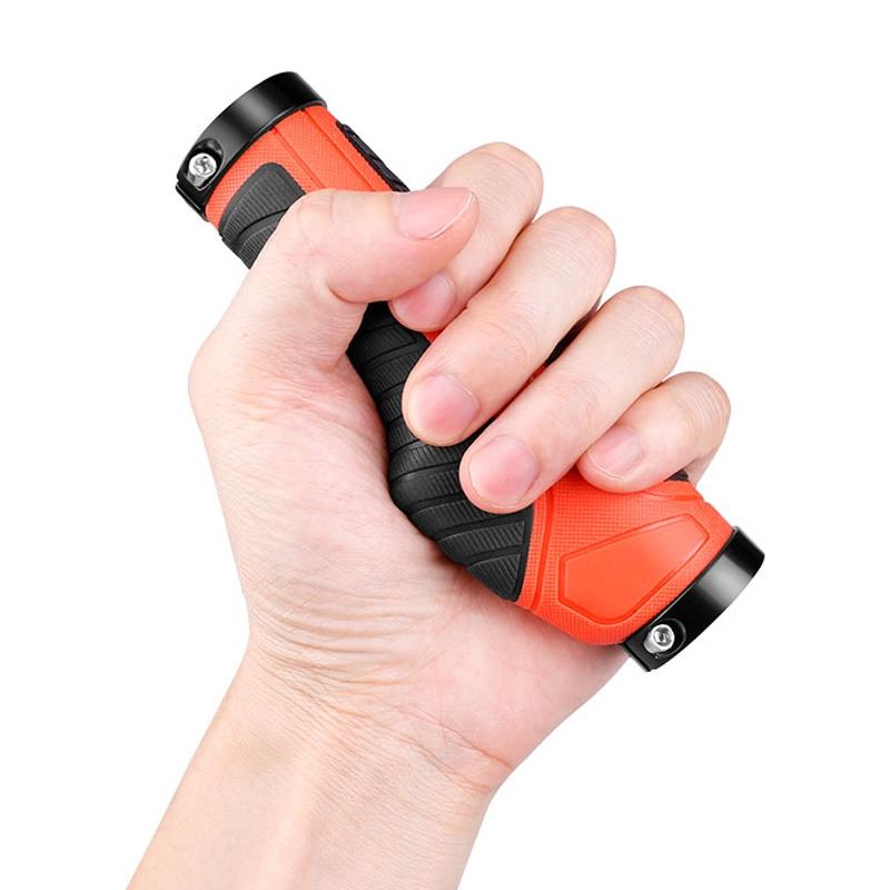 A Pair Of Anti-Slip Bike Handlebar Grips - Blue