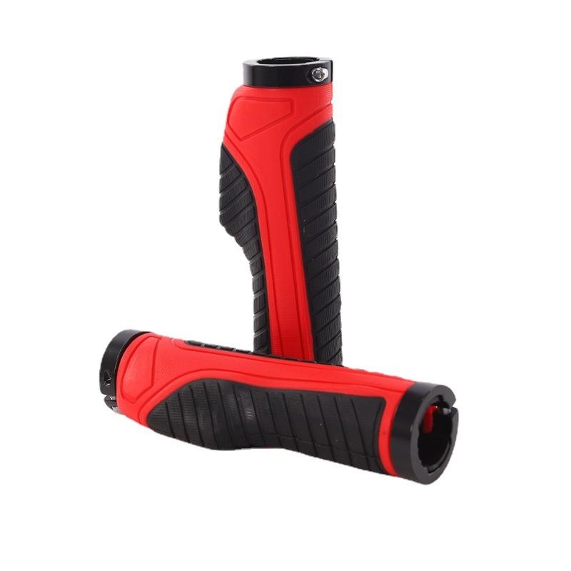 A Pair Of Anti-Slip Bike Handlebar Grips - Blue