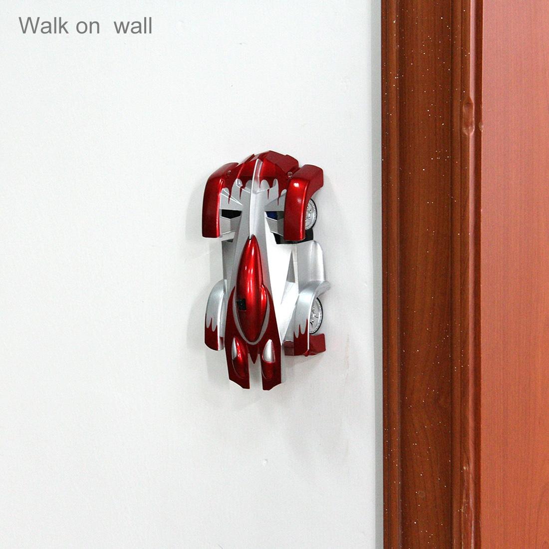 Superior Infrared Remote Control Wall Climbing Stunt Car - Red