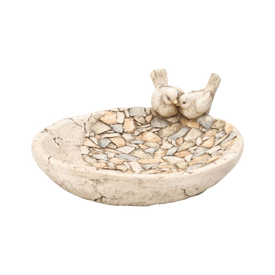 Stony Birdbath 42x16cm