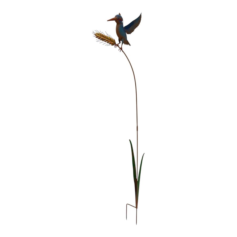 Colour Bird Garden Stake 135cm