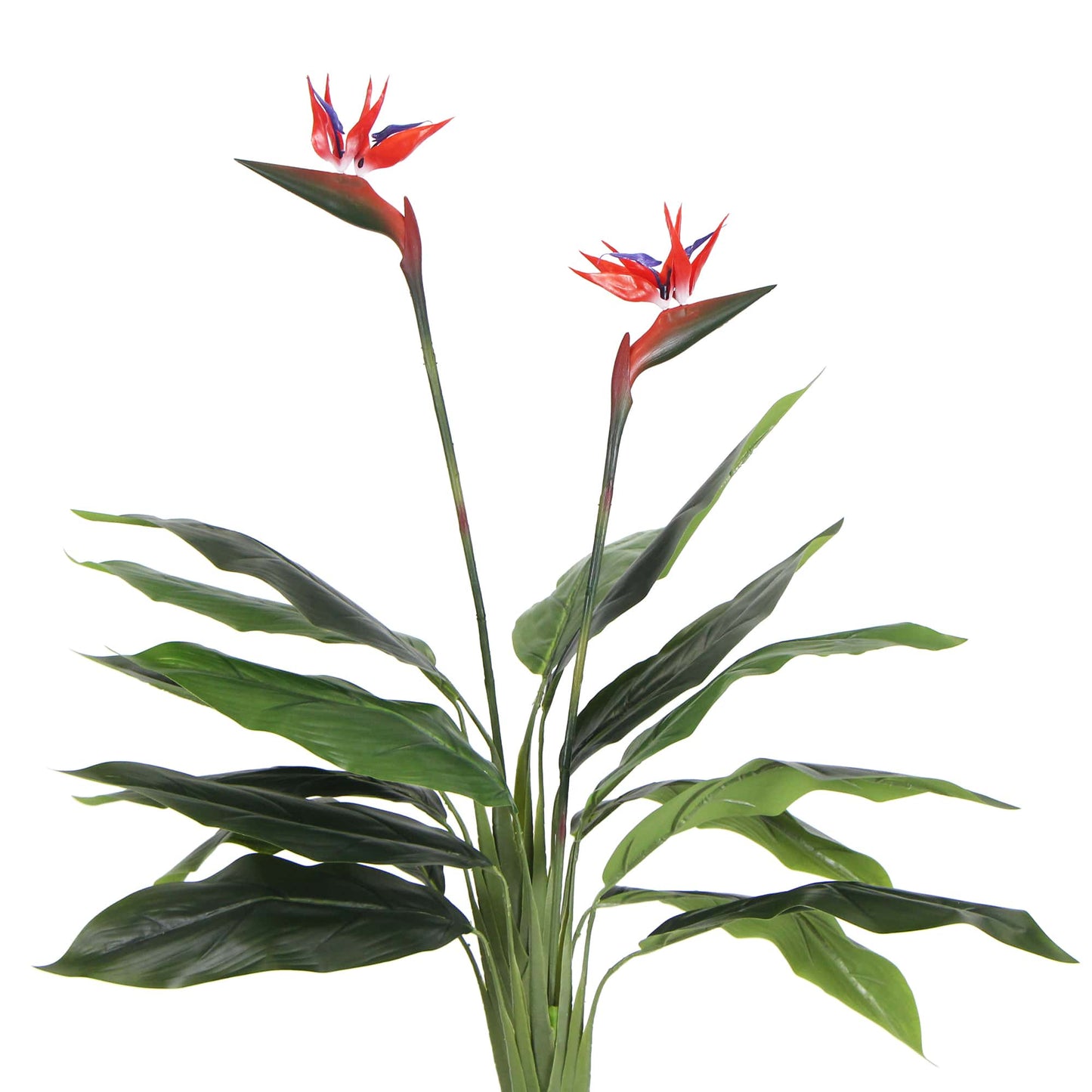 Artificial Bird of Paradise Plant 110cm (Red Flowers)