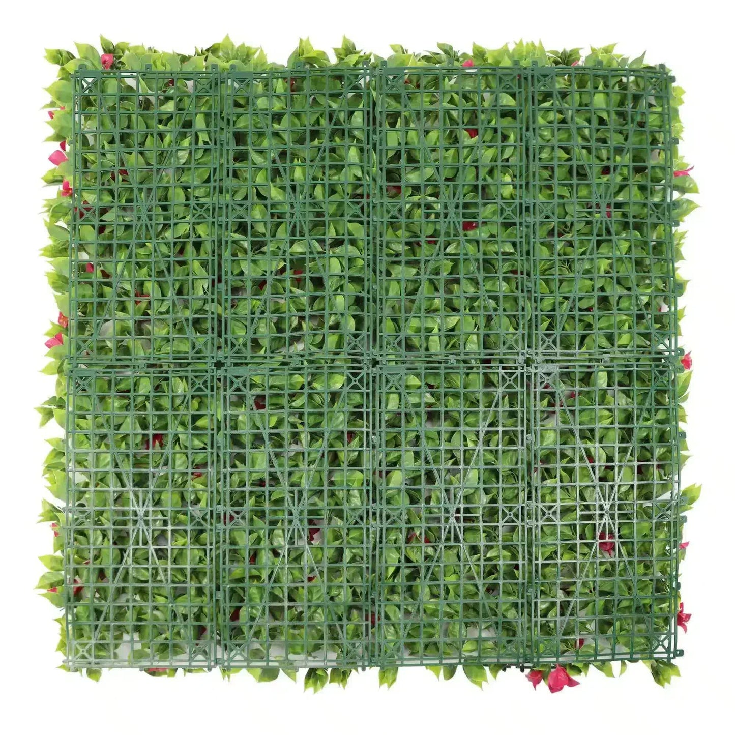 Luxury Flowering Pink Vertical Garden / Green Wall UV Resistant 1m X 1m