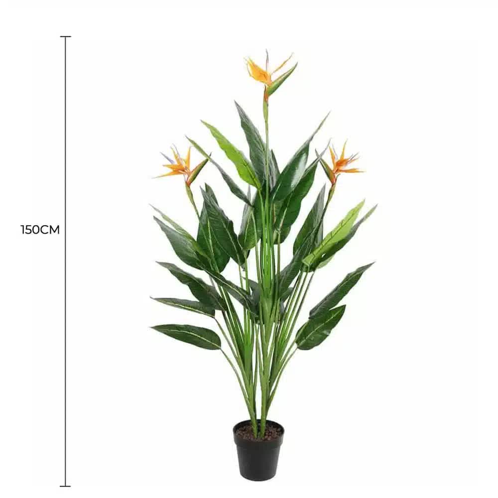 Artificial Potted 150cm Bird of Paradise Plant