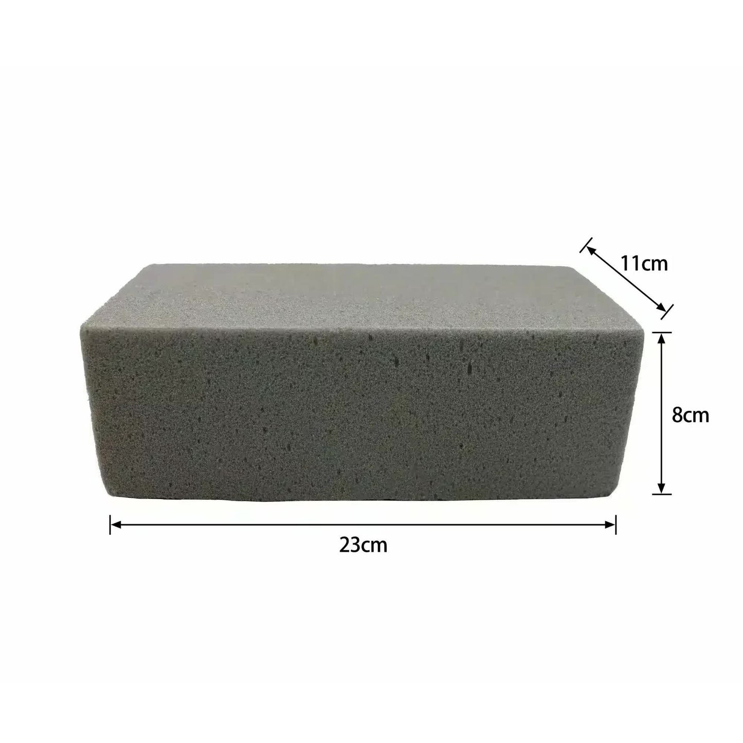 20 Pieces of Dry Floral Foam Bricks 23cm x 11cm x 8cm (Artificial Plant Foam Blocks - formaldehyde FREE)
