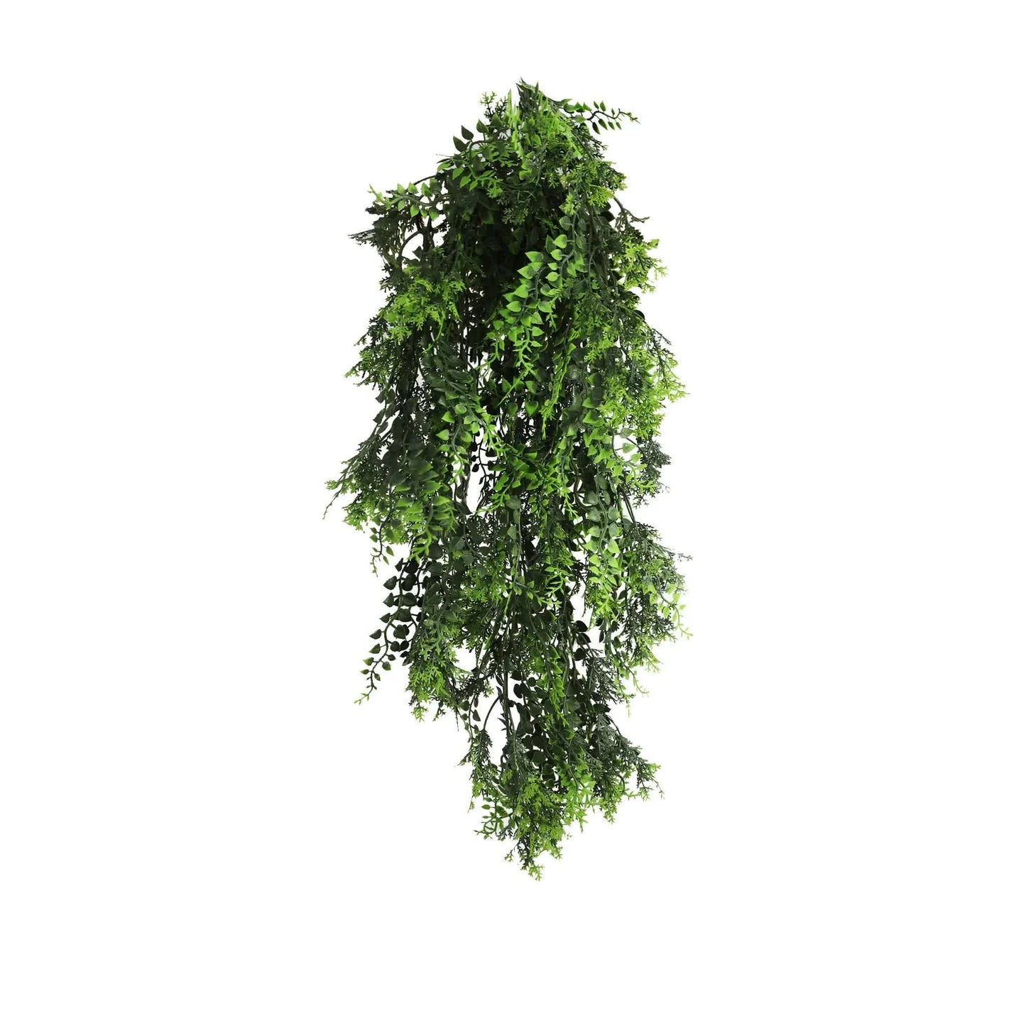 Artificial Hanging Mediterranean Fern Vine UV Resistant and Fire Rated 22cm x 76cm