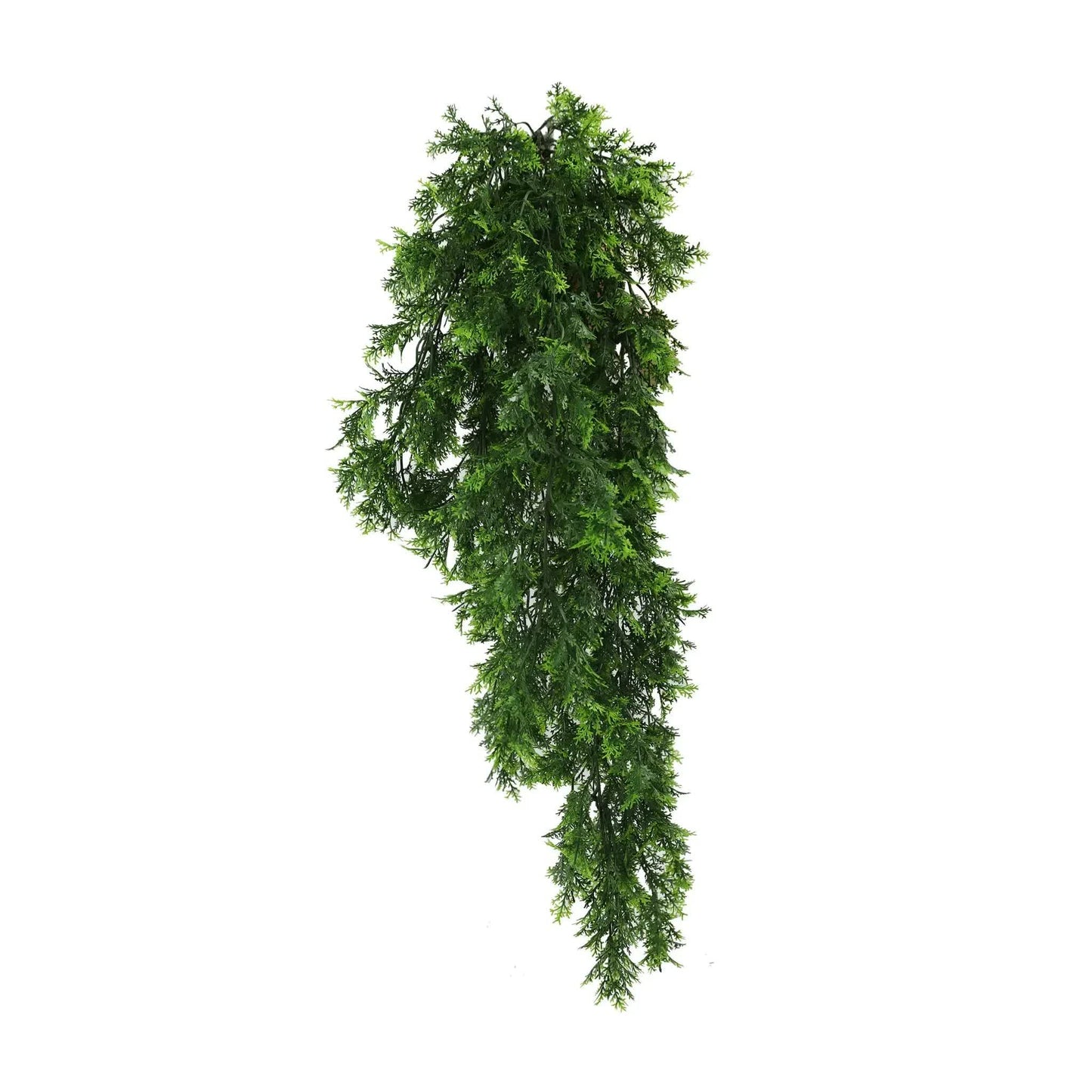 Artificial Mossy Hanging Cedar Vine Garland Bush UV Resistant and Fire Rated 22cm x 76cm
