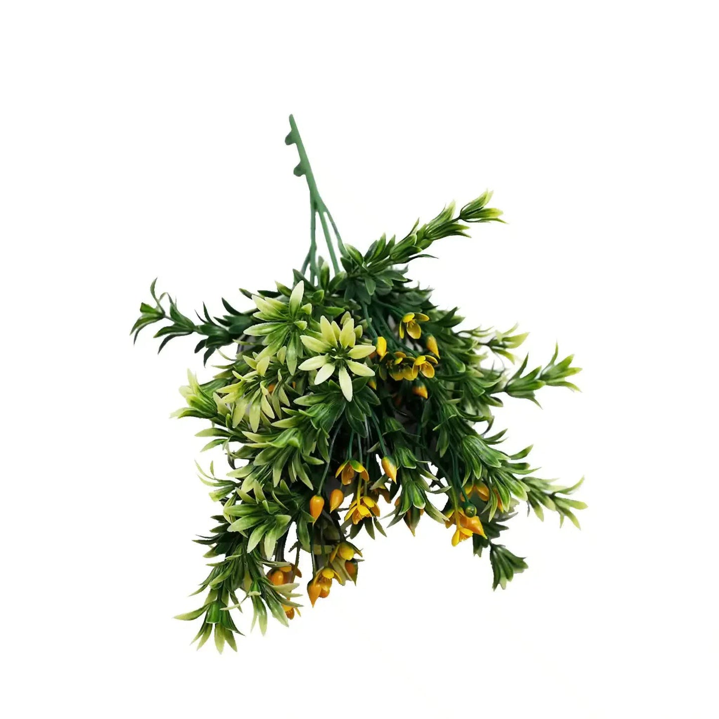 Artificial Dwarf Japanese Golden Yew UV Resistant 27cm