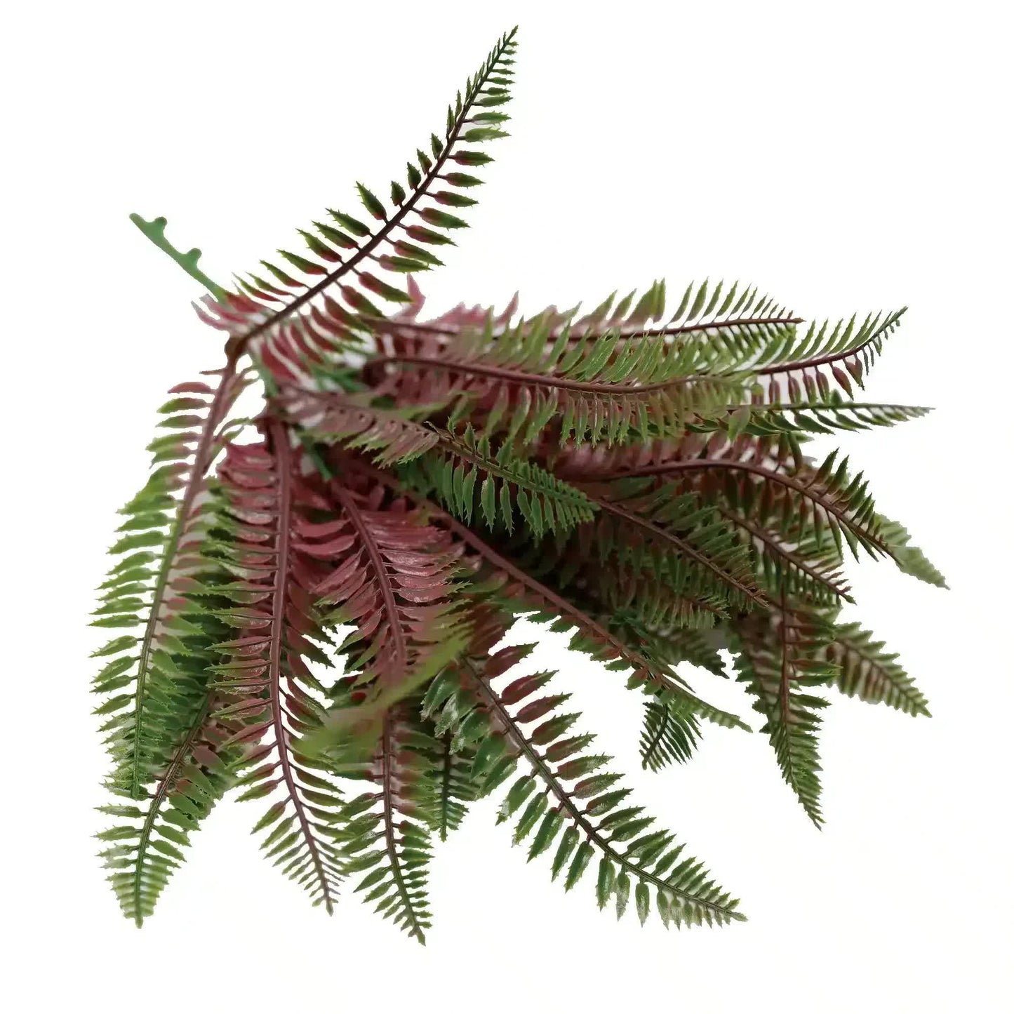 Artificial Royal Purple Fern Stem UV Resistant 33cm