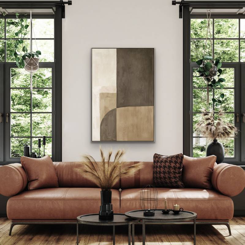 Veil Of Motion Abstract Artwork 80x120cm