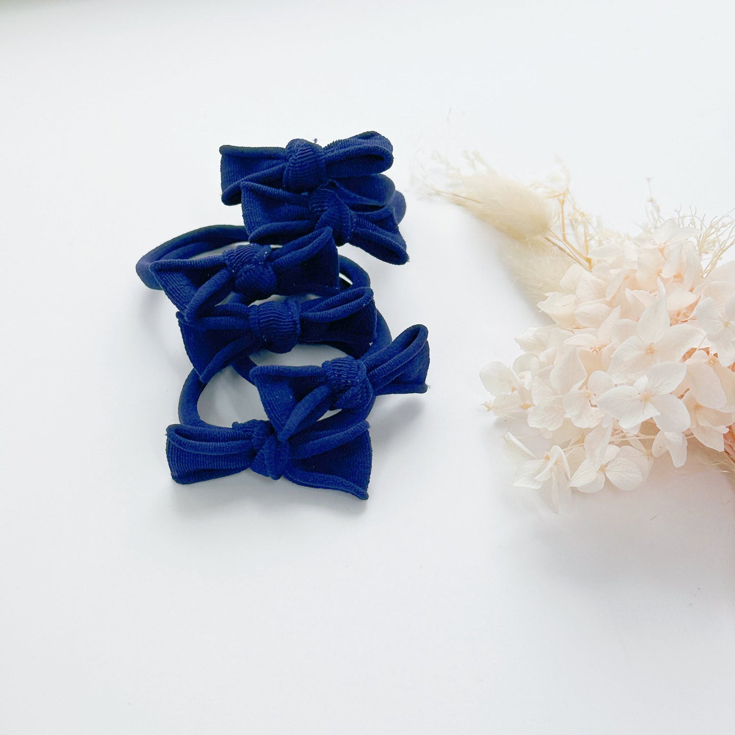 Handmade Simple Bows - School colours - Maroon - 3 pairs (save 15%)