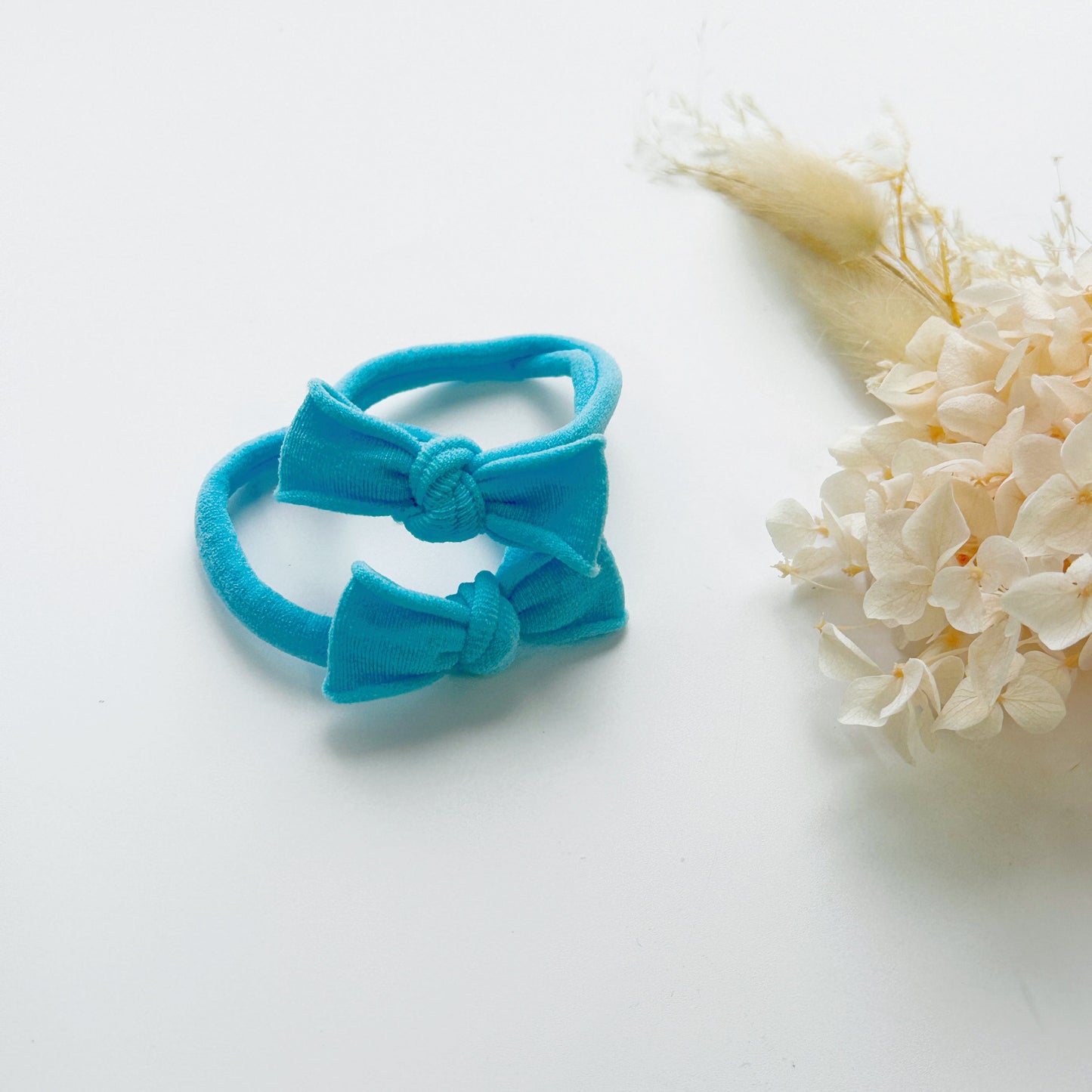 Handmade Simple Bows - School colours - Yellow - 1 pairs