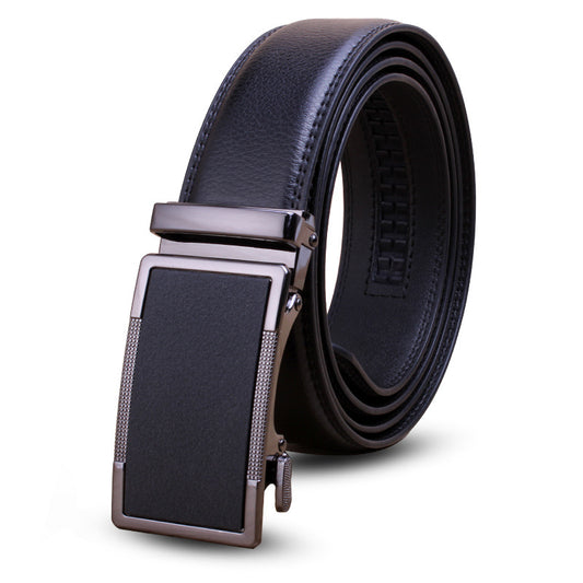 Valentine's Day Gift - Premium Men's Genuine Leather Automatic Buckle Belt - Business & Casual(Style 8)