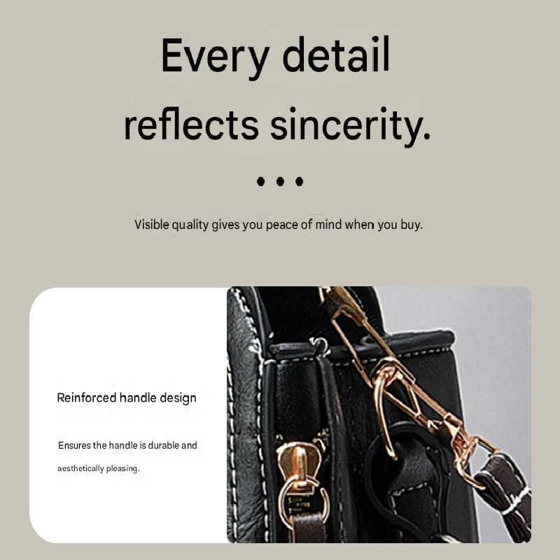 Wine red Fashion Women's Bucket Bag - Summer Crossbody Shoulder Handbag with Keychain