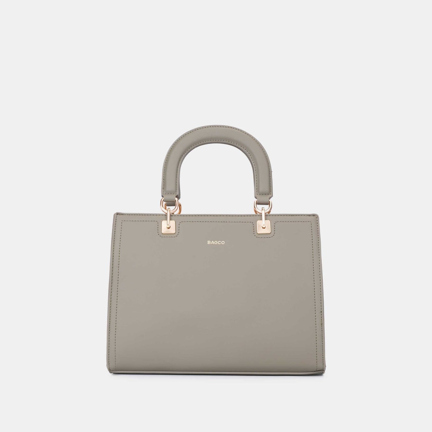 Bagco Valette Leather Satchel-Beige